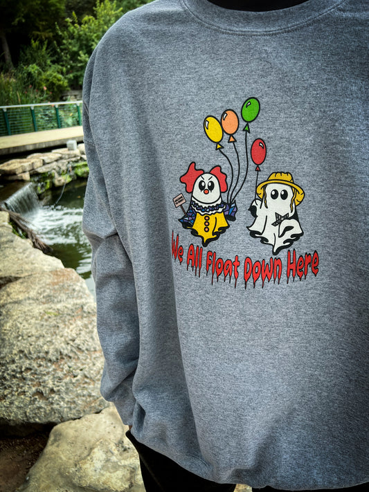 We All Float Down Here Crew Unisex Heavy Blend™ Crewneck Sweatshirt